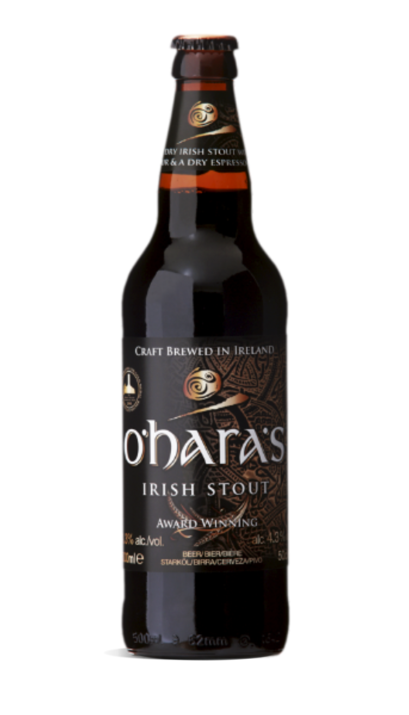 Botella O’Hara’s Stout
