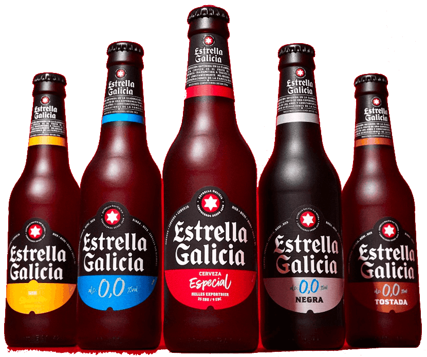 Botella Estrella Galicia